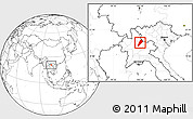 Blank Location Map of Ngoy