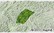 Satellite 3D Map of Phoukhoune, lighten