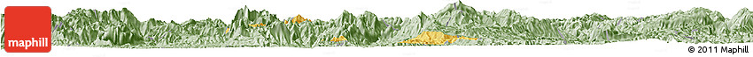 Savanna Style Horizon Map of Phoukhoune