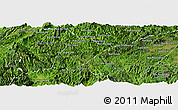 Satellite Panoramic Map of Phoukhoune
