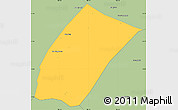 Savanna Style Simple Map of Phoukhoune