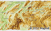 Physical 3D Map of Xiengngeun
