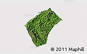 Satellite 3D Map of Xiengngeun, cropped outside