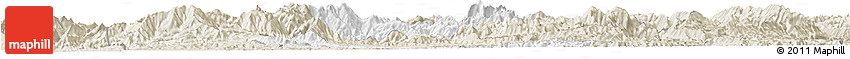 Classic Style Horizon Map of Xiengngeun