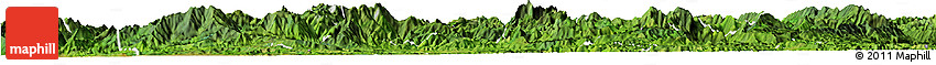 Satellite Horizon Map of Xiengngeun