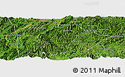 Satellite Panoramic Map of Xiengngeun