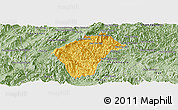 Savanna Style Panoramic Map of Xiengngeun