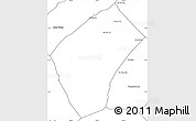 Blank Simple Map of Xiengngeun