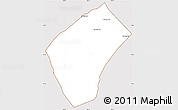 Classic Style Simple Map of Xiengngeun, cropped outside