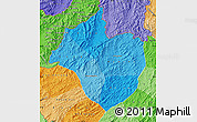 Political Shades Map of Namtha