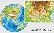 Physical Location Map of Sing, highlighted parent region
