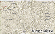 Shaded Relief 3D Map of Viengphoukha