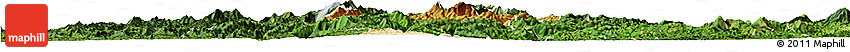 Physical Horizon Map of Viengphoukha, satellite outside