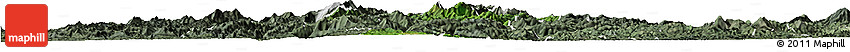 Satellite Horizon Map of Viengphoukha, semi-desaturated