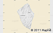 Classic Style Map of Viengphoukha, single color outside