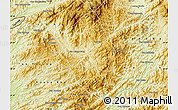 Physical Map of Viengphoukha