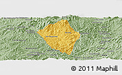 Savanna Style Panoramic Map of Viengphoukha