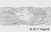 Silver Style Panoramic Map of Viengphoukha