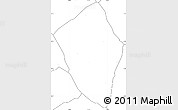 Blank Simple Map of Viengphoukha, no labels