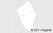 Classic Style Simple Map of Viengphoukha, cropped outside