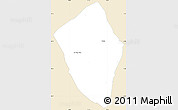 Classic Style Simple Map of Viengphoukha, single color outside