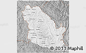 Gray 3D Map of Phongsaly