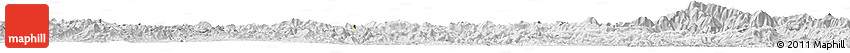 Silver Style Horizon Map of Phongsaly