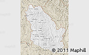 Classic Style Map of Phongsaly