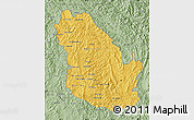 Savanna Style Map of Phongsaly