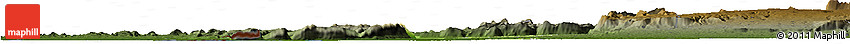 Physical Horizon Map of Khongsedone, darken