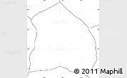 Blank Simple Map of Khongsedone, no labels