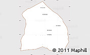 Classic Style Simple Map of Khongsedone, cropped outside