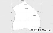 Silver Style Simple Map of Khongsedone