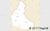 Classic Style Simple Map of Sa Mouay