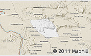 Classic Style 3D Map of Vapy