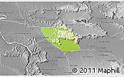 Physical 3D Map of Vapy, desaturated