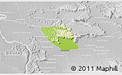 Physical 3D Map of Vapy, lighten, desaturated