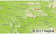 Physical 3D Map of Vapy