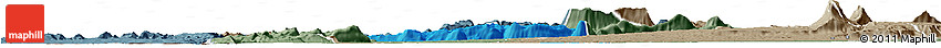 Political Horizon Map of Vapy, semi-desaturated