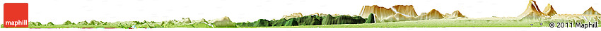 Satellite Horizon Map of Vapy, physical outside