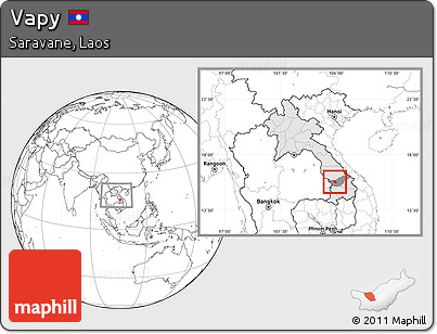 Blank Location Map of Vapy, highlighted country, highlighted parent region, within the entire country