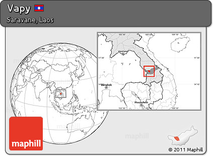 Blank Location Map of Vapy, highlighted country, highlighted parent region