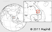 Blank Location Map of Vapy, highlighted parent region