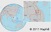 Gray Location Map of Vapy