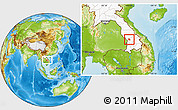 Physical Location Map of Vapy, highlighted country
