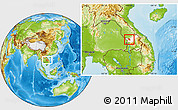 Physical Location Map of Vapy, highlighted parent region