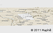 Classic Style Panoramic Map of Vapy