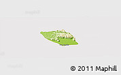 Physical Panoramic Map of Vapy, cropped outside