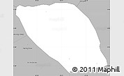 Gray Simple Map of Vapy