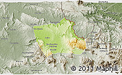 Physical 3D Map of Nong, semi-desaturated